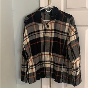 Madewell Plaid button up